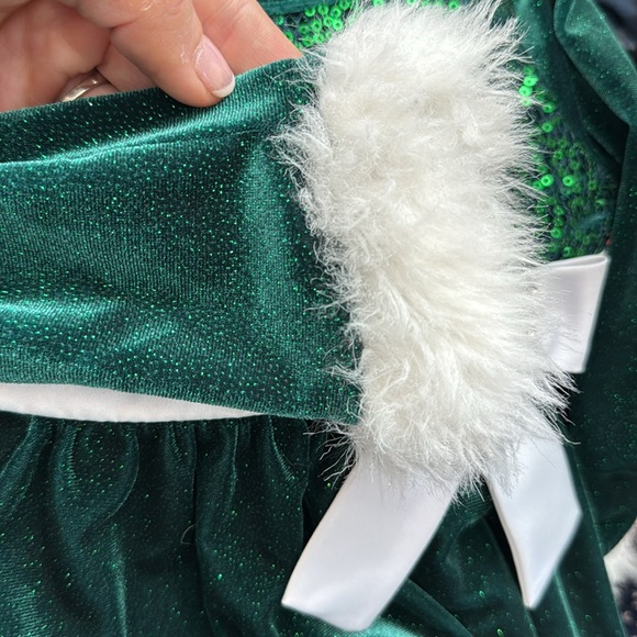 2T BONNIE JEAN CHRISTMAS DRESS - Picture 3 of 4